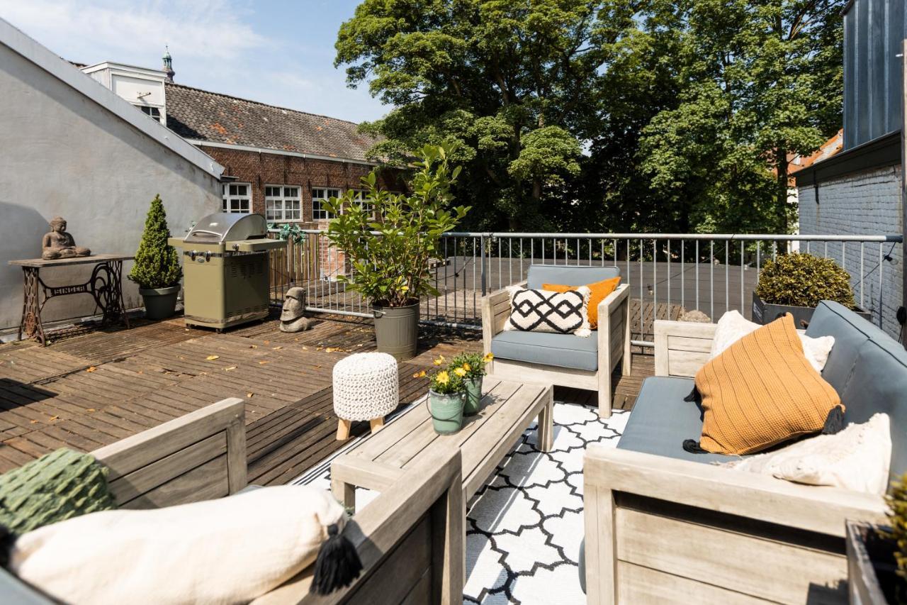 Cosy Nock ! Little Gem At City Center With Large Terrace ! Breda Esterno foto